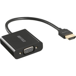 BHDVGBK [バッファロー HDMI to VGA変換アダプター 0.15m ブラック]