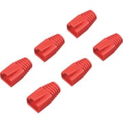 BLABRJ45RD6 [バッファロー 先付け用コネクター保護カバー6個入り レッド]