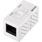 BLARJ45TSWH [バッファロー RJ45スイッチ付き中継コネクター]