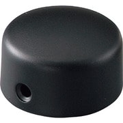 BR-108-35-BK [SHIROKUMA エンドキャップ横穴 35Φ ブラック]