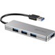 BSH4U120U3SV [バッファロー USB3.0 4ポート バスパワーハブ シルバー]