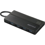BSH4U130U3BK [バッファロー USB3.0 バスパワーハブ 4ポート ケーブル収納 ブラック]