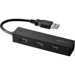 BSH4U25BKZ [バッファロー USB2.0ハブ 4ポートタイプ 簡易パッケージモデル ブラック]