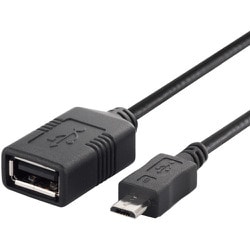 BSMPC11C05BK [バッファロー USB（microB to A）変換アダプター 0.5m ブラック]