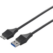 BSUAMBSU305BK [バッファロー USB3.0 A to microB スリムケーブル 0.5m ブラック]