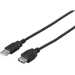BU2AA30BK [バッファロー USB2.0 A to A 延長ケーブル 3.0m ブラック]