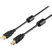 BU2ABF20BK [バッファロー USB2.0 A to B フェライトコア付ケーブル 2.0m ブラック]