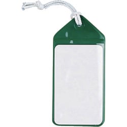 C-80-5-G [共栄プラスチック ネームタッグ 5枚入り グリーン]