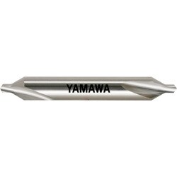 ヤマワ 弱ねじれ溝A形60° センタ穴ドリル 旧JIS1形 CD-S（I） 4X60°X12 CD-S-1-4X12