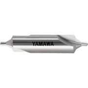 ヤマワ 弱ねじれ溝B形60° センタ穴ドリル 旧JIS2形 CD-S(II) 2.5X60°X12 CD-S-2-2.5X12