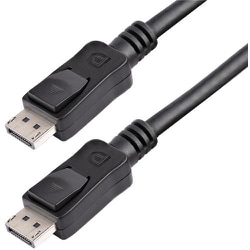 DISPL50CM [スターテック DisplayPort 1.2 ケーブル/50cm /4K60Hz /VESA認証/ブラック/ ディスプレイポート]