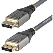 DP14VMM2M [スターテック DisplayPort 1.4ケーブル/2m /8K60Hz /VESA認証/グレー＆ブラック/ ディスプレイポート]