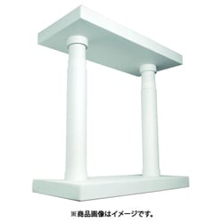 ティーエフサービス 家具書庫用転倒防止 イーサポートM 天井まで400～650mmまで対応 1個入り 強度約200kg E-4065W