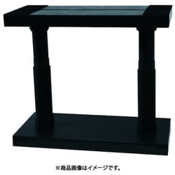 ティーエフサービス 家具書庫用転倒防止 イーサポートL 天井まで550～800mmまで対応 1個入り 強度約200kg E-5580BK
