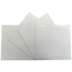 ティーエフサービス 家具・書庫転倒防止シール イーコネクト 118×118mm 4枚入り 強度約150kg（1枚あたり） EC-118C