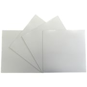 EC-118C [ティーエフサービス 家具・書庫転倒防止シール イーコネクト 118×118mm 4枚入り 強度約150kg（1枚あたり）]