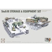 TKOB8018 1/35 III号突撃砲用 車載品セット [プラモデル用パーツ]