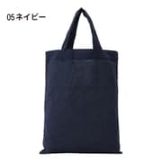 9034-05 ネイビー [コットン エコバッグ 手提げ]