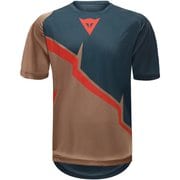 3890000878LL [HgAER JERSEY SS 78L-BROWN/BLUE/RED L]