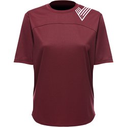 3890001374LS [HgOMNIA JERSEY SS WMN 74L-WINDSOR WINE S]