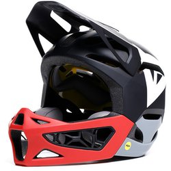 LINEA 01 MIPS EVO 002-MONO MATT BLACK/RED/NARDO GREY S-M 38383001002S-M