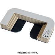 ES-75W [ティーエフサービス 走り出し防止商品 エコストッパー台車・カゴ車キャスター用 ホワイト 2個入 取付範囲～75mm]