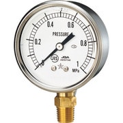 右下 グリセリン入圧力計 圧力レンジ0~40MPa 接続部サイズR1/4 GLT-217-40MPA