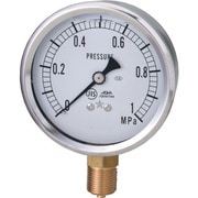 右下 グリセリン入圧力計 GLT-31-0.6MPA