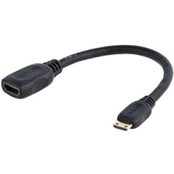 HDACFM5IN [スターテック ディスプレイアダプター/Mini HDMI - HDMI 1.4/4K30Hz/ブラック/ビデオ 変換 コンバーター]