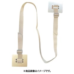 ティーエフサービス 家具・書庫転倒防止粘着金具 ティープレートベルトタイプハイロング2個入り 強度約360kg（2個使用時） TPB-7090MLL