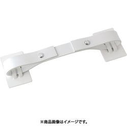 TPF-5075G [ティーエフサービス 転倒防止粘着金具 ティープレート冷蔵庫用 ゲル固定（冷蔵庫側粘着固定） ホワイト 2個入 強度約120kg（冷蔵庫容量～約500L）]