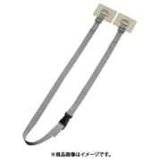TPR-7090BG [ティーエフサービス メタルラック・スチールラック転倒防止粘着金具 ティープレートラック用バックル付き2個入り 強度約200kg（2個使用時）]