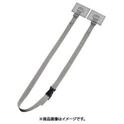 TPR-7090BM [ティーエフサービス メタルラック・スチールラック転倒防止粘着金具 ティープレートラック用バックル付き2個入り 強度約200kg（2個使用時）]