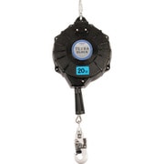 TRB20BX [ツヨロン ワイヤロープ巻取式安全ブロック TRB-20 テトラブロック20メートル 台付・引寄ロープ付]