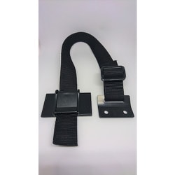 TVG-70BC [ティーエフサービス テレビ用転倒防止金具 TVガード強力粘着固定×ビス固定 2本入り]