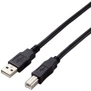 U2C-AB50BK/ID [エレコム USB2.0ケーブル A-Bタイプ 仕様固定 5m ブラック]