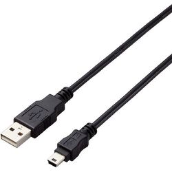 U2C-AM05BK/ID [エレコム USB2.0ケーブル A-miniBタイプ 仕様固定 0.5m ブラック]