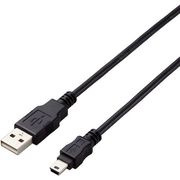 U2C-AM15BK/ID [エレコム USB2.0ケーブル A-miniBタイプ 仕様固定 1.5m ブラック]