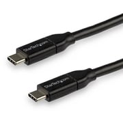 USB2C5C3M [スターテック USB-Cケーブル/3m/USB 2.0/480Mbps/Type-C - Type-C/100W/オス-オス/ブラック]