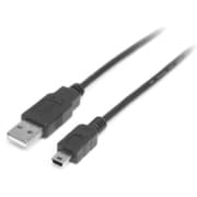 USB2HABM2M [スターテック USB 2.0ケーブル/2m/Type‐A - Mini-B/480Mbps/オス-オス/ブラック/タイプA - ミニB]