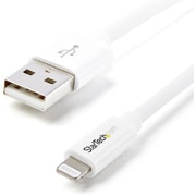 USBLT1MW [スターテック Lightningケーブル/USB-A/1m/480Mbps/Apple MFi認証/ホワイト/iPhone 充電 対応]