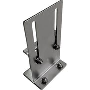 UTS2-019S [ティーエフサービス ステンレス製粘着転倒防止金具 ユニットロック 重量物用 サポートタイプ 強度約120kg 取付高さ約145～250mmまで対応]