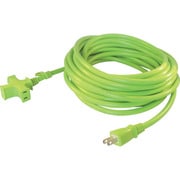 正和電工 トライアングルマルチタップ 125V-15A 10m 緑 VCTM-10GN