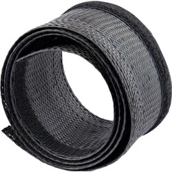 WKSTNCMFLX [スターテック ケーブル収納カバー/3m/直径3cm/ポリエステル編組メッシュ素材/DIY切断可能/ケーブル配線保護チューブ]