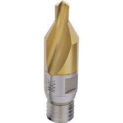 ヤマワ ジョイントツール コーティング弱ねじれ溝A形60° センタ穴ドリル JO-CDS V 5X60° JO-CDSV-A-5-X-60