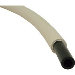 チヨダ エルフレックス スパッタ防止用二重管チューブ 6mm/20m 白 LE-6