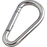 NK-5.5A [水本 ステンレス ナス型カラビナ（環なし） 線径5.5mm 長さ60mm]