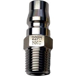 NKCカップリング NL型カップリングプラグ R1/2 オネジ NL-24PM
