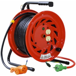 RND-E20S [日動 電工ドラム 100V びっくリール アース付 20m]