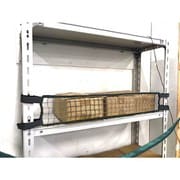 RNL-18BK [ティーエフサービス スチールラック用 落下防止ネットLOW ブラック 取付範囲1800mm]